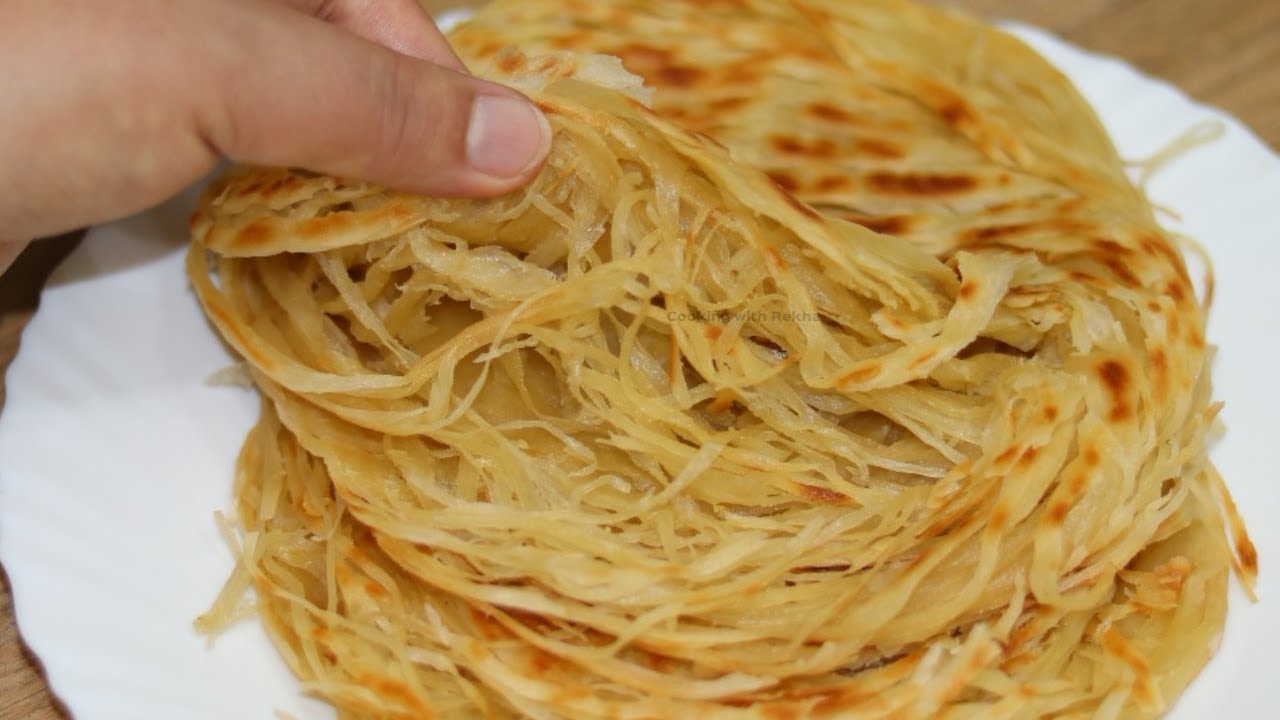 Lachha Paratha Recipe /Pheni Paratha / Multi Layered Indian Bread / Flaky Layer Paratha