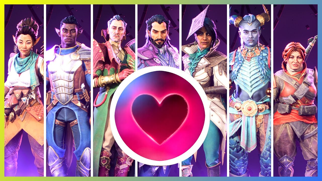 Dragon Age Veilguard: All 7 Romances (Complete Love Story for each Companion)