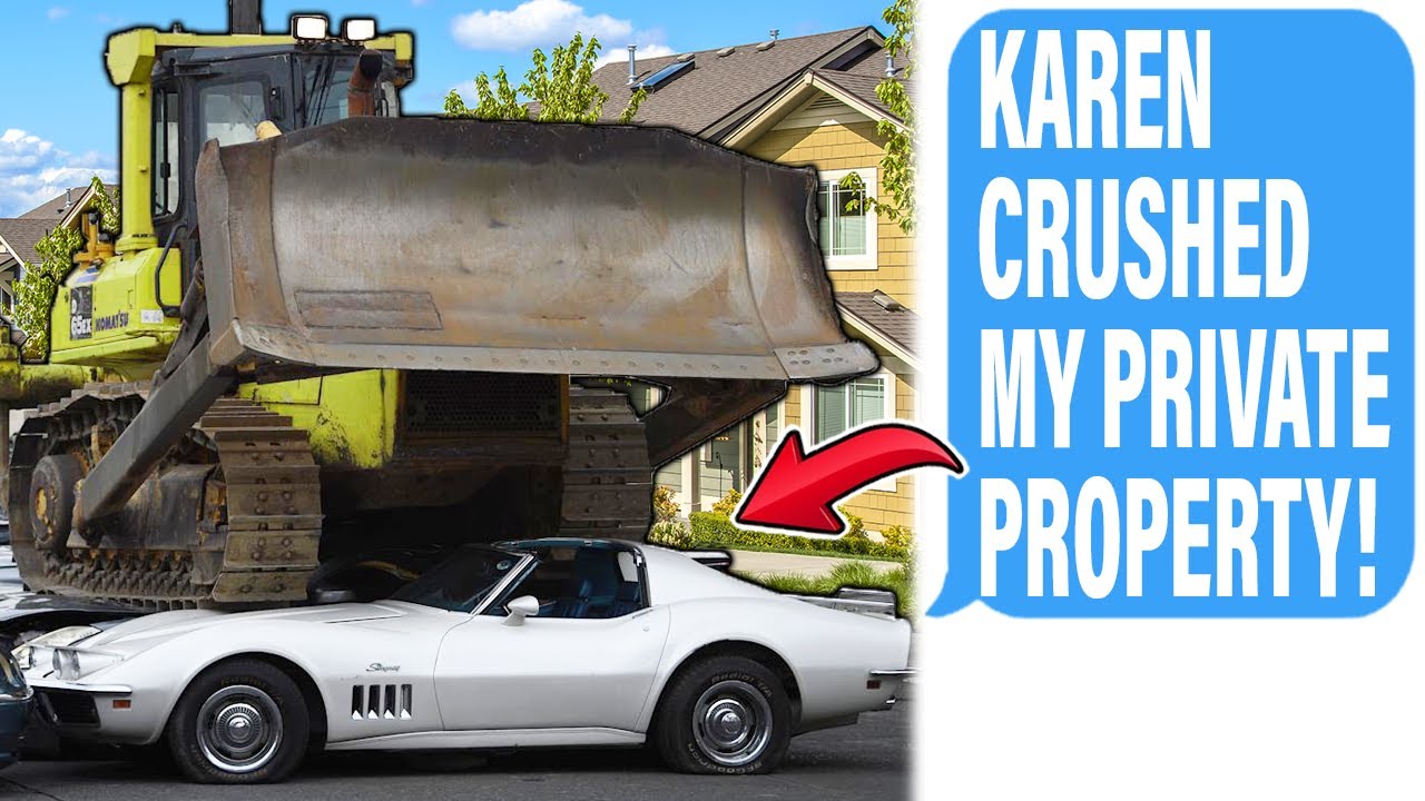 Neighbor Karen Bulldozed My Classic Car & Property When I Refused To Sell MY House!
