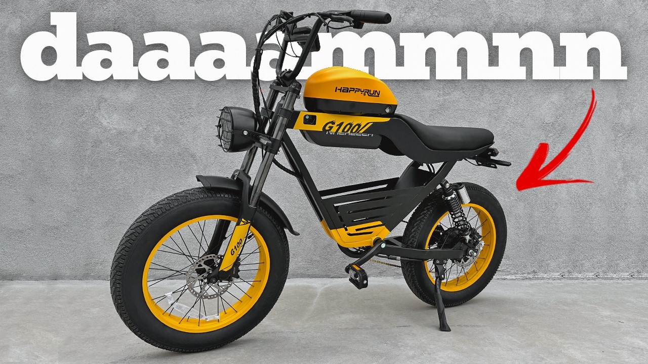 This eBike Left Me Speechless | Happyrun G100 Review