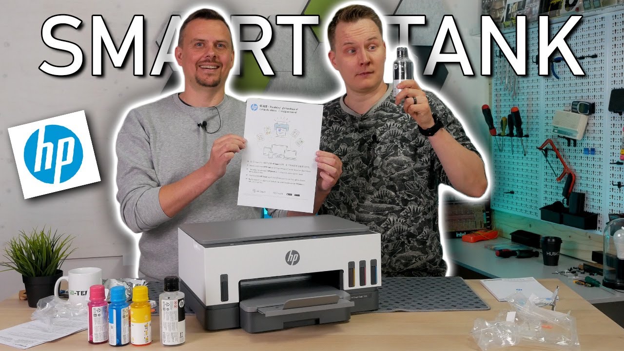 HYVÄSTI MUSTEKASETIT! HP Smart Tank 7005 esittelyssä