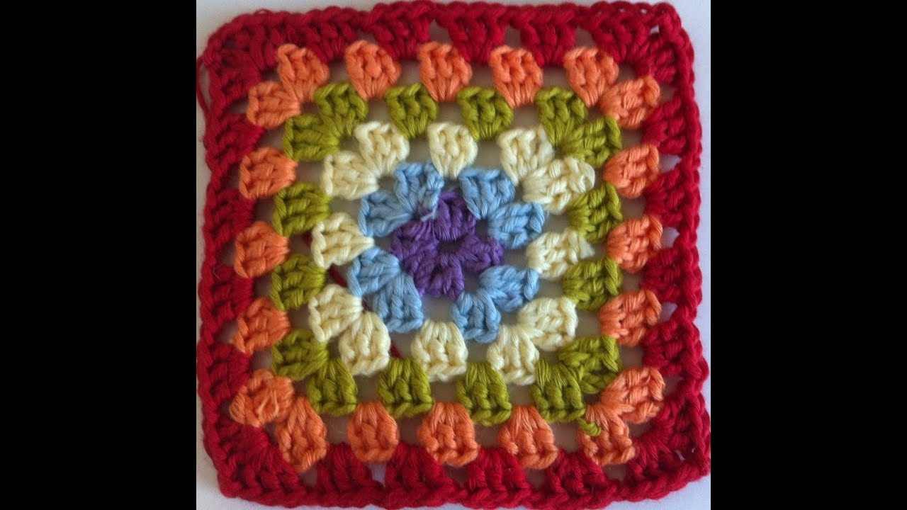 Tutorial Granny Square Paso A Paso En Español