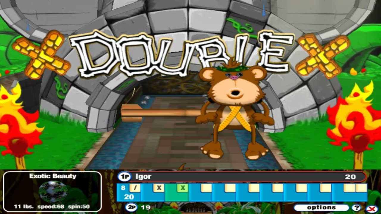 Let's play Gutterball 2 - Alley 2 - Jungle
