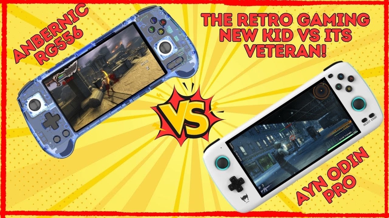 Anbernic RG556 VS AYN ODIN: A Retro Gaming New Kid VS its Veteran!