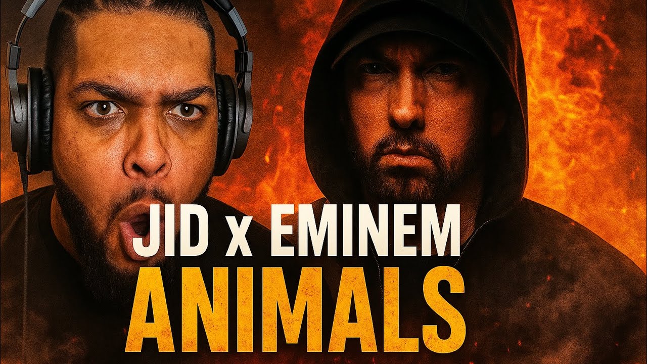 EMINEM Just Went FULL SAVAGE on ‘Animals’ 🐐🔥 | JID x EMINEM - ANIMALS (REACTION!!!)