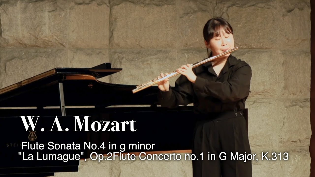 [Kim Jiwon] - Wolfgang Amadeus Mozart Flute Concerto no.1 in G Major, K.313