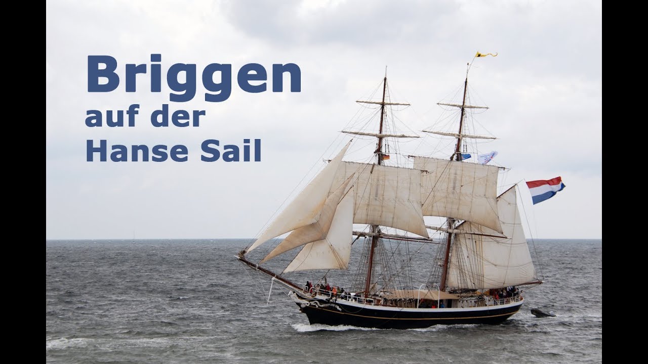 Briggen auf der Hanse Sail Rostock