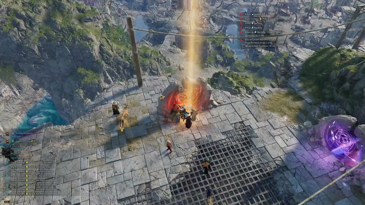 EXODUS 1/5/2026 SNS SPEAR POV THRONE AND LIBERTY