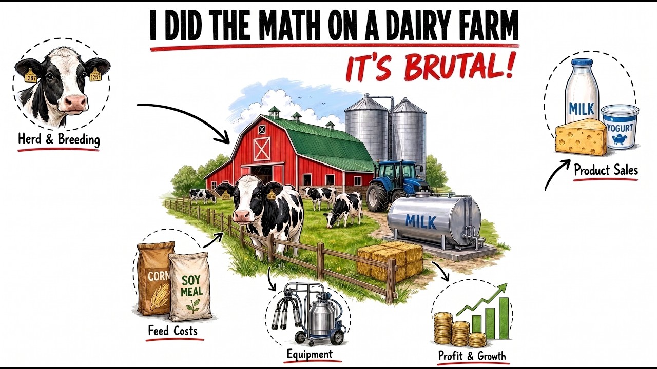 I Did the Math on Owning a Dairy Farm... It's Brutal