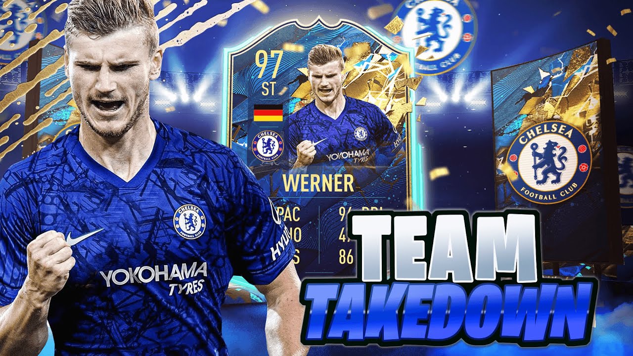 CHELSEA TOTS TIMO WERNER TEAM TAKEDOWN!!!