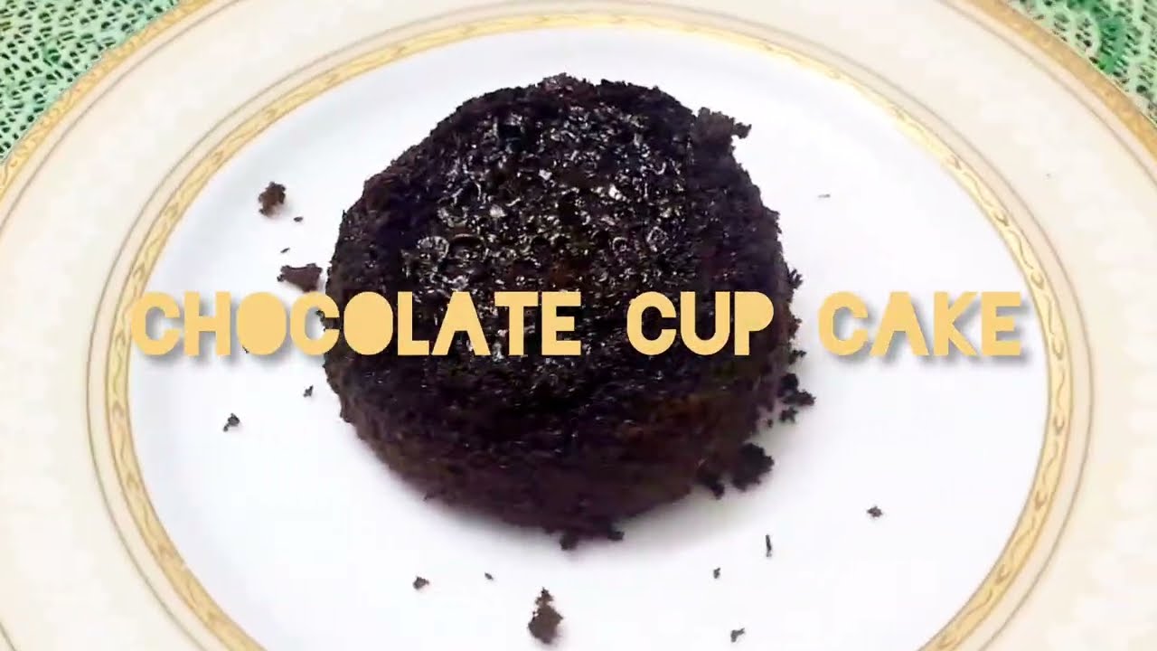 Chocolate cup cake, easy recipe, #food#satisfying #cake #tasty #chocolate 