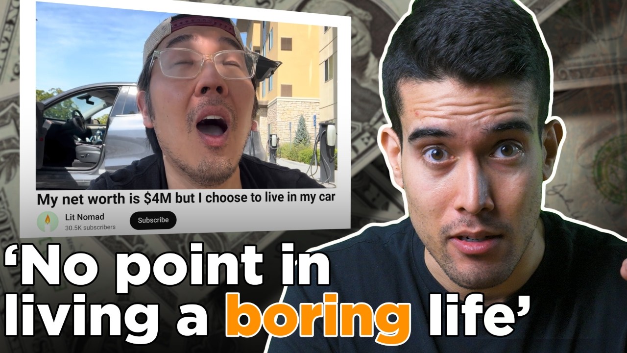 $4M Net Worth 💸&nbsp;Would You Eat Soylent & Live in Your Car?