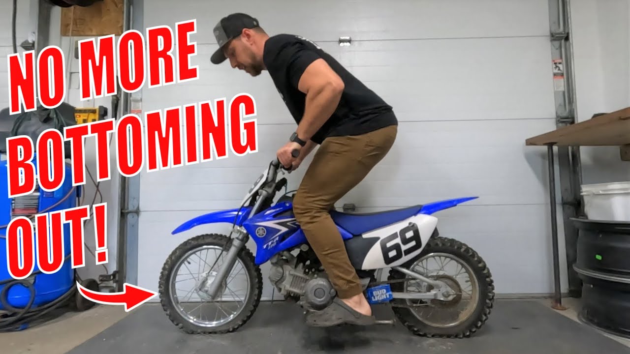 How to make pit bikes adult friendly! | TTR-110 & CRF-110