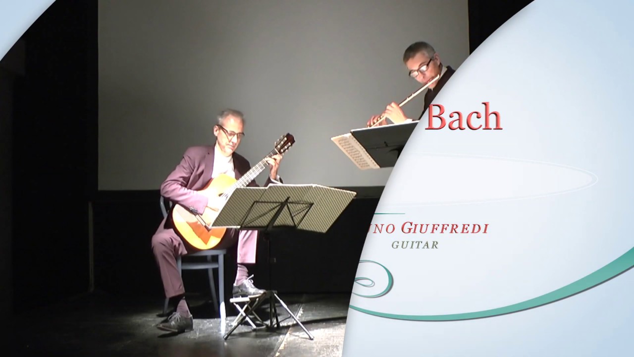 Johann Sebastian Bach Sonata in do maggiore Bwv 1033