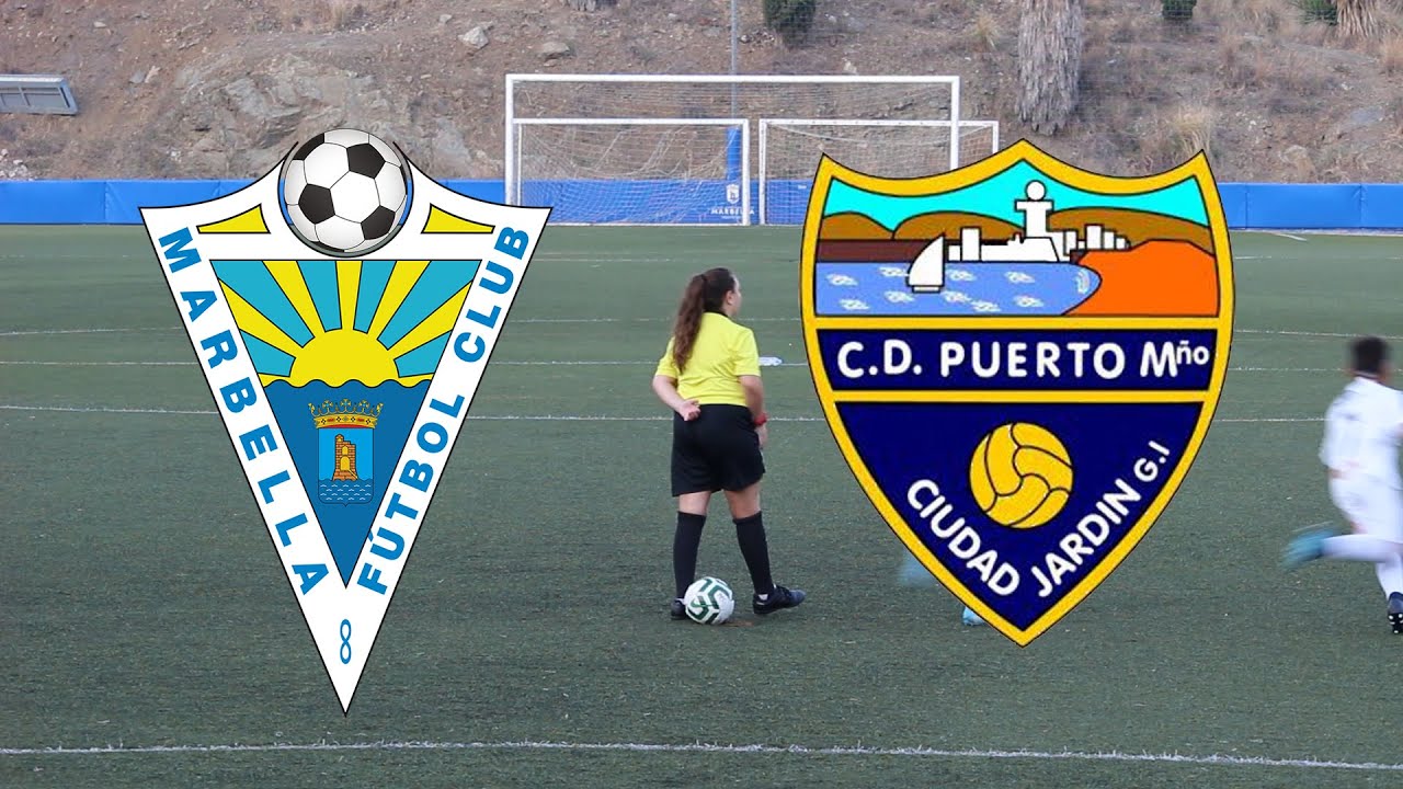 Partido Alevin 3ª primer año Marbella FC -vs- CD Puerto Malagueño Temp. 2019/20