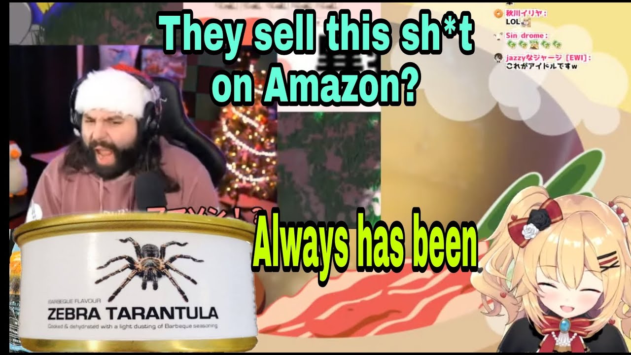 Haachama reacting to Koefficient reacting to Haachama cooking TARANTULA EDITION [Hololive / Eng Sub]