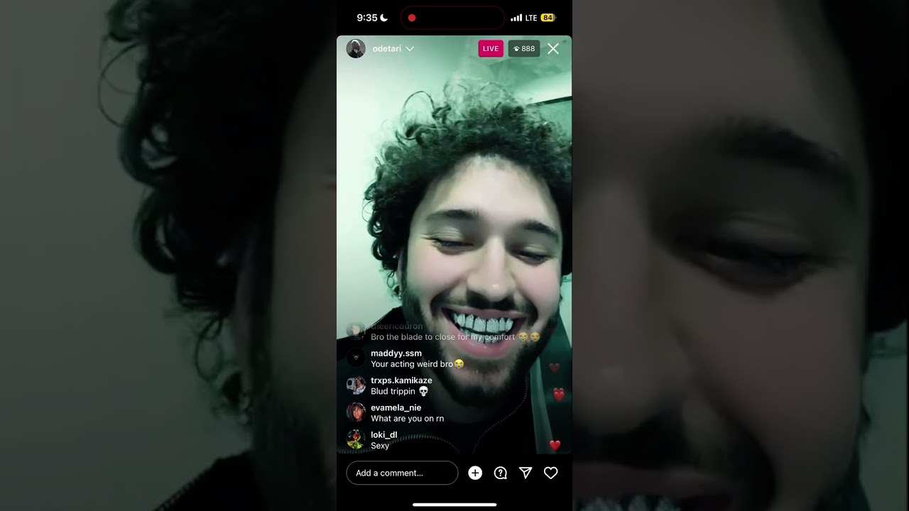 Odetari IG live 23/08/7