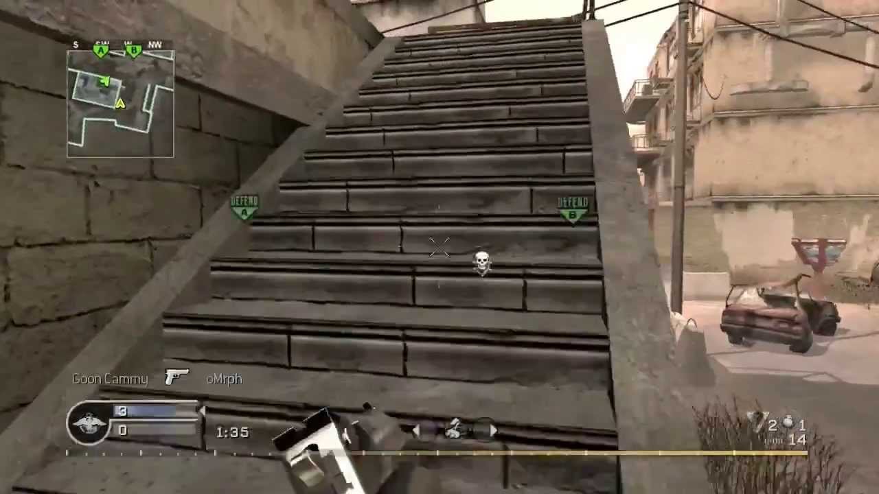 CLEAN COD4 TRICKSHOT!