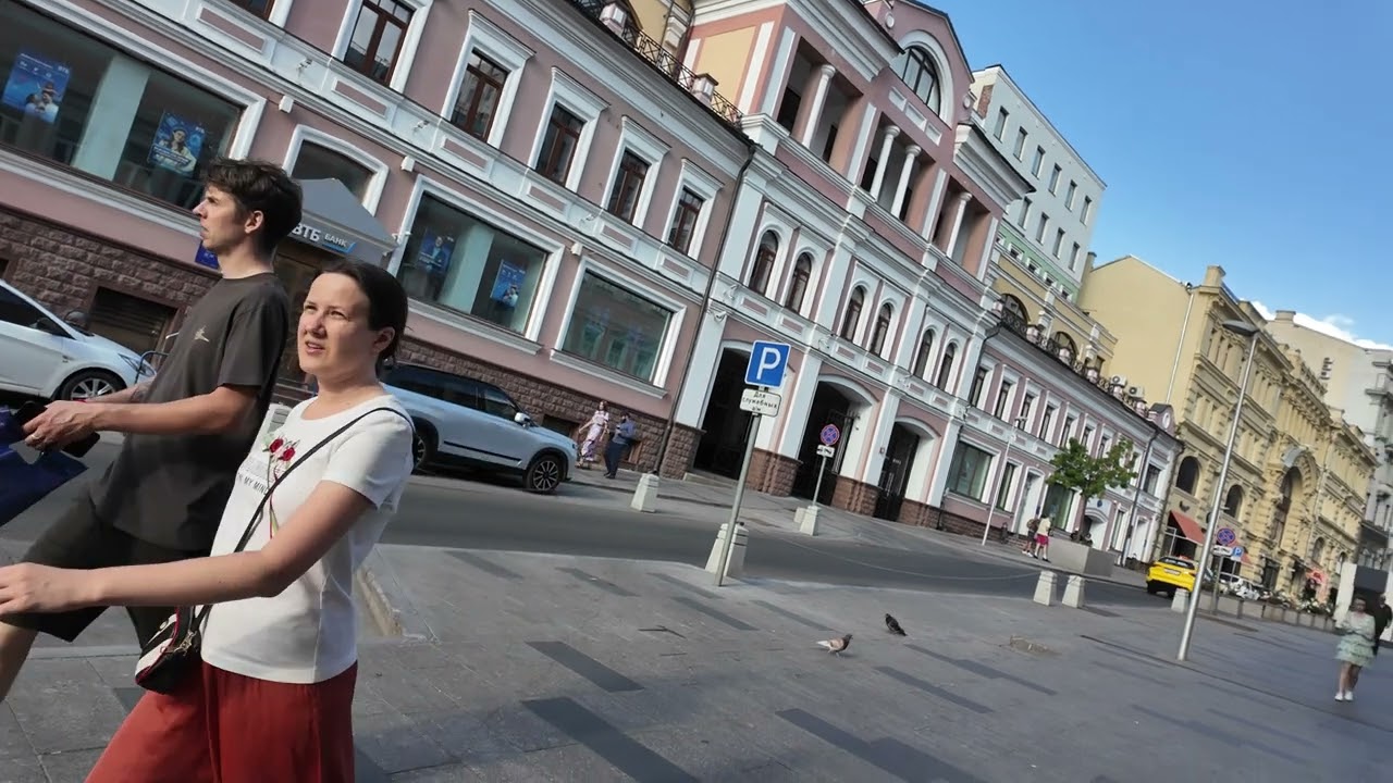 Рождественка, Лубянка, июль 2024 Rozhdestvenka, Lubyanka, July 2024
