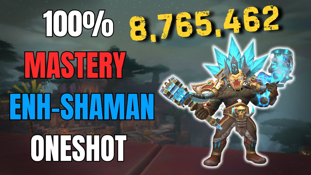 100% MASTERY Enhancement Shaman Is Actually BROKEN! Best Build, Stats & Burst Rotation