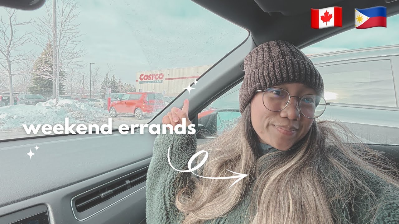 MONTHLY GROCERY AT ASIAN GROCERY & COSTCO | FILIPINO STUDENT LIFE IN CANADA