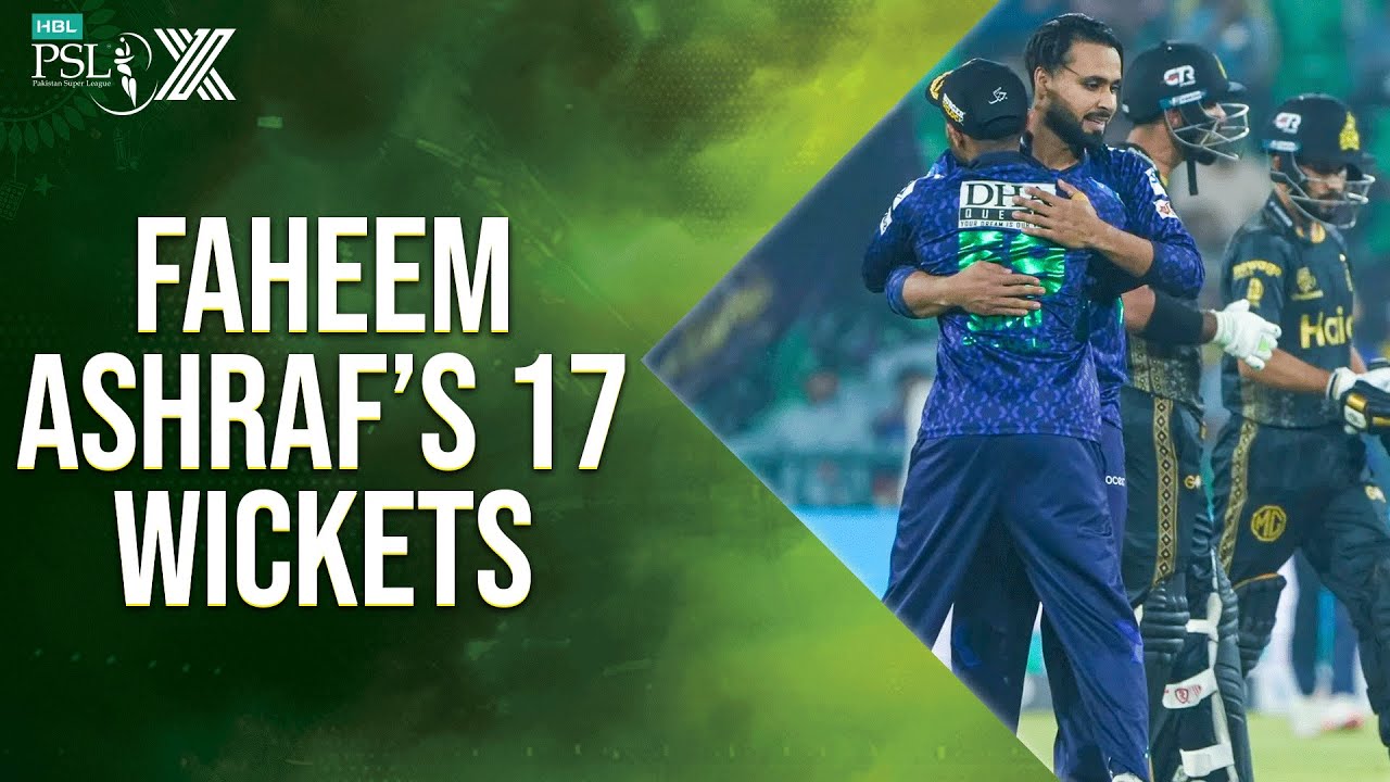𝐅𝐚𝐡𝐞𝐞𝐦 𝐀𝐬𝐡𝐫𝐚𝐟&rsquo;𝐬 𝐁𝐞𝐬𝐭 𝐁𝐨𝐰𝐥𝐢𝐧𝐠 𝐒𝐩𝐞𝐥𝐥𝐬 &ndash; 1️⃣7️⃣ Wickets | HBL PSL X | M2M1A