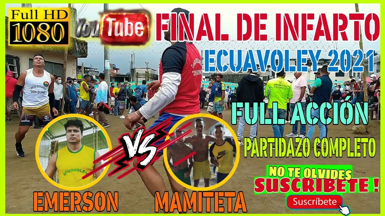 LA FINAL QUE TODOS ESPERABAN  EMERSON 🆚 MAMITETA MIRA QUIEN SE LA LLEVA FULL ECUAVOLEY.