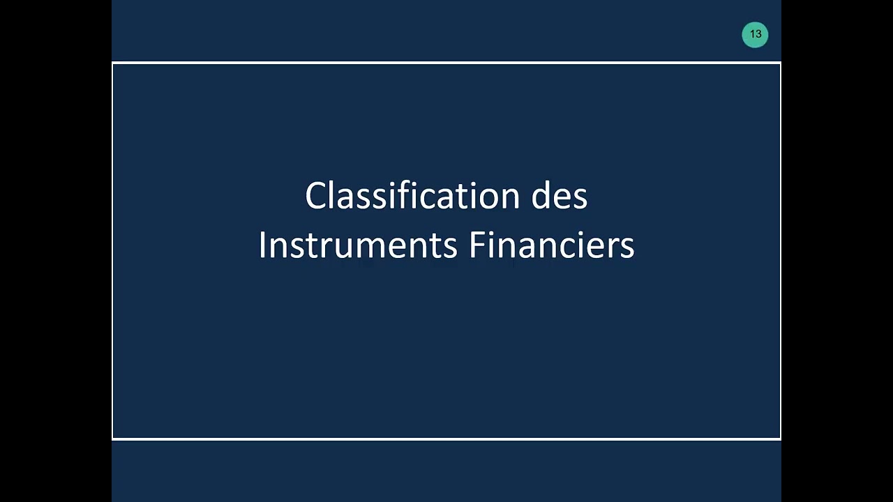 Finance Internationale et Gestion de Portefeuille sur le march&eacute; de capitaux