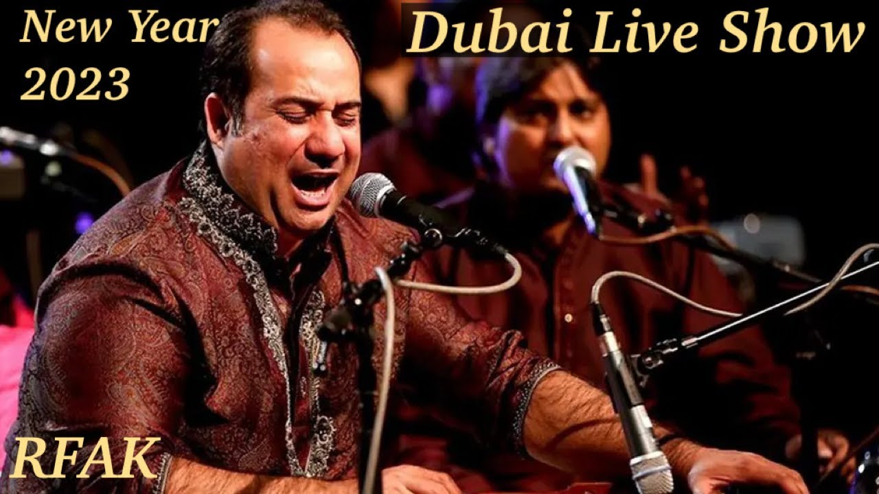 Rahat Fateh Ali khan || Live Show || Dubai Best Moments || New Year Celebration 2023 in Dubai