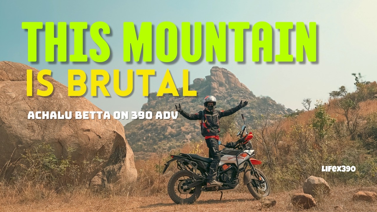 390 ADV X vs Achalu Betta off road – Who Wins?