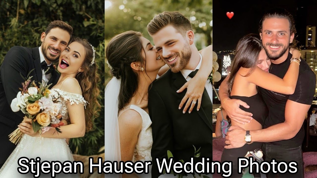 Stjepan Hauser And Maria Vessa Wedding Photos 2025