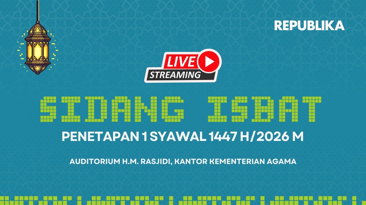 🔴 LIVE! Sidang Isbat Penetapan 1 Syawal 1447 H