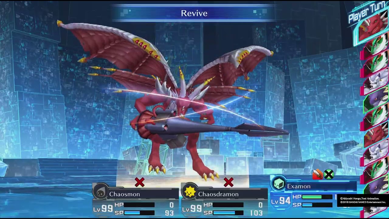 Digimon Story: Cyber Sleuth - Hacker's Memory Vs Panjyamon Chirinmon Boss fight Abyss Server