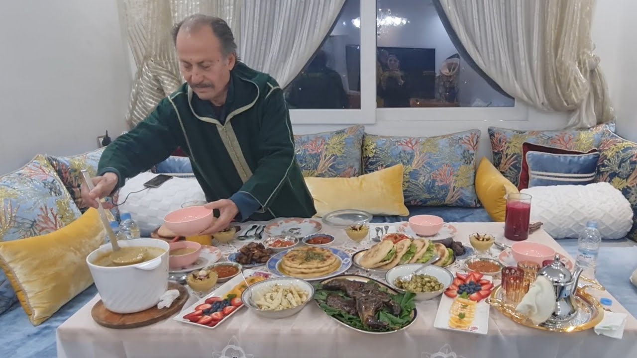 فطور لخويا جا من ايطاليا #بشهيوات المطر اليوم في بني ملال المغرب 🇲🇦 