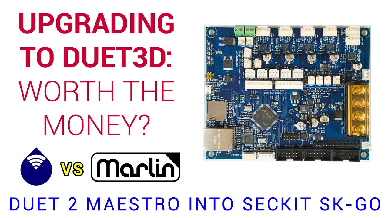 Прошивка Duet 2 Maestro и Reprap на SK-GO: руководство для пользователя Marlin