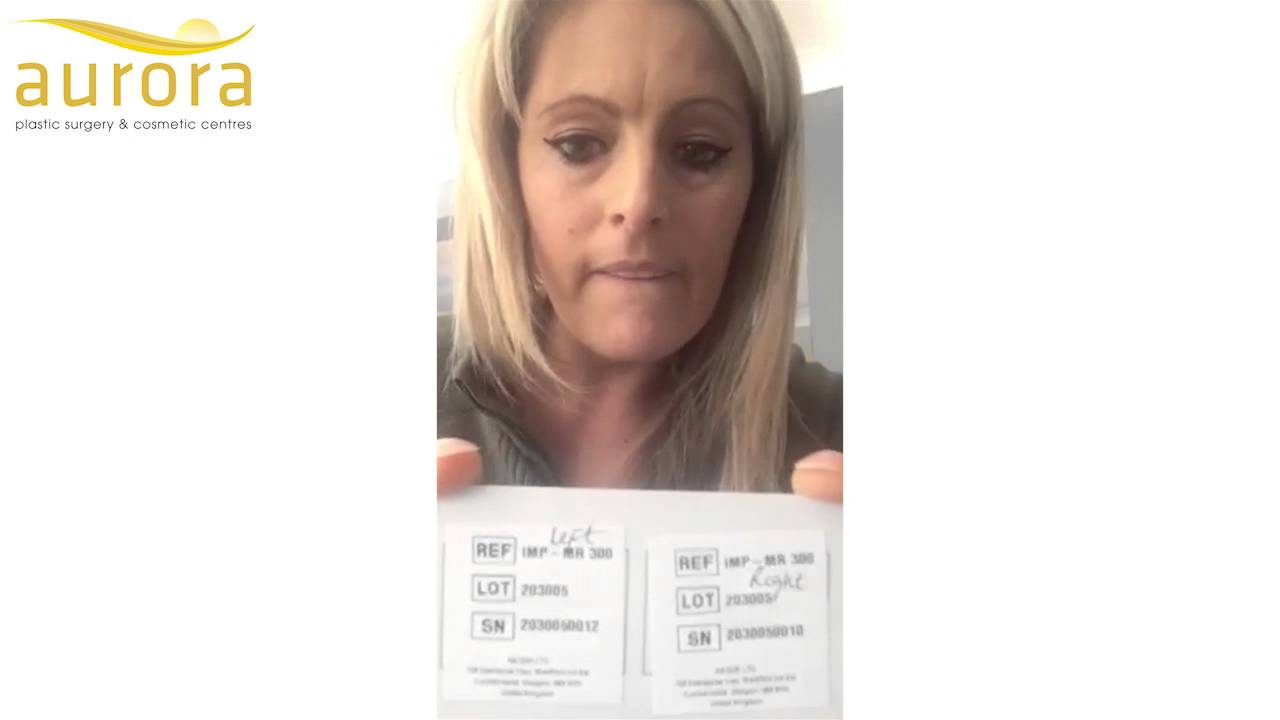 Louise's Video Diary - Breast Implant Replacement Surgery - Part 4