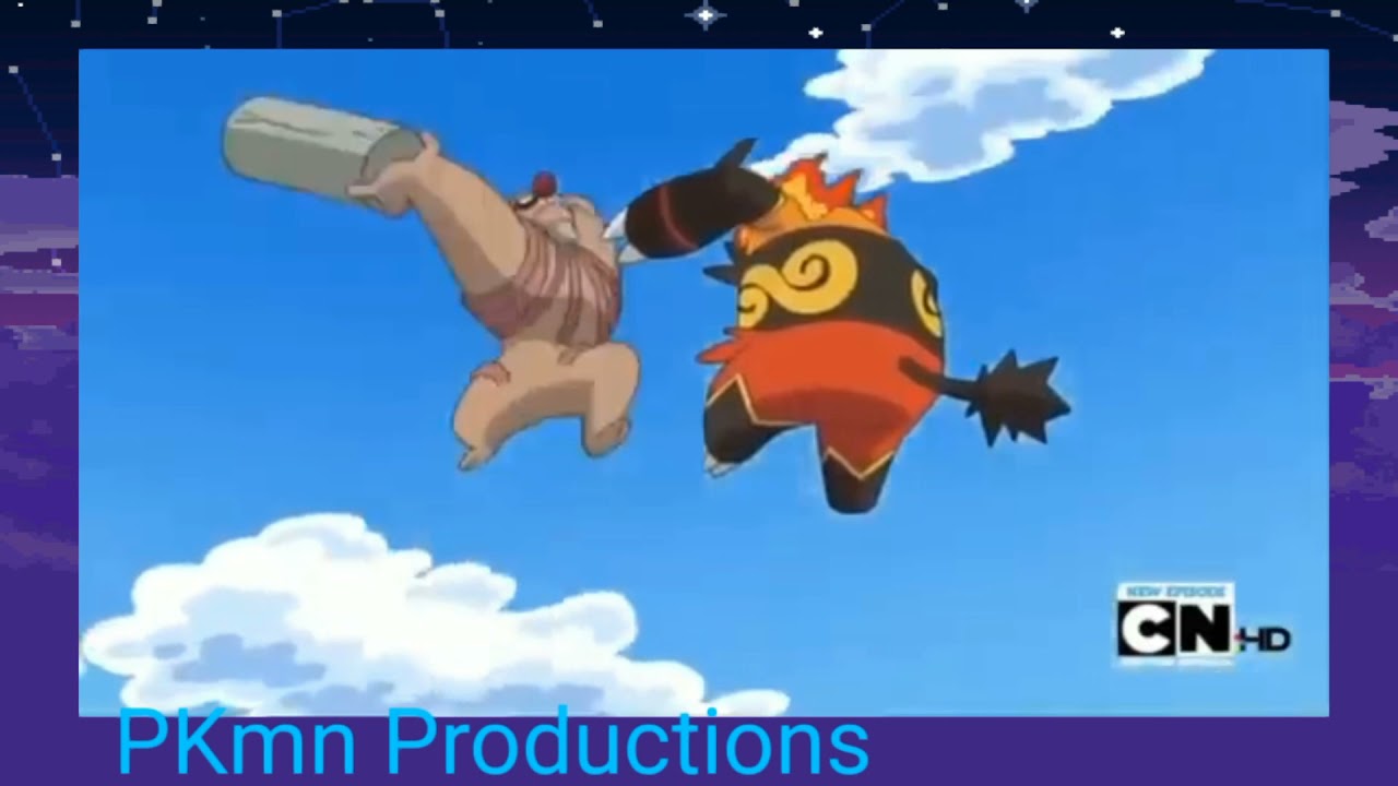 Emboar SHREDS Conkeldurr - (Pokemon B&W)