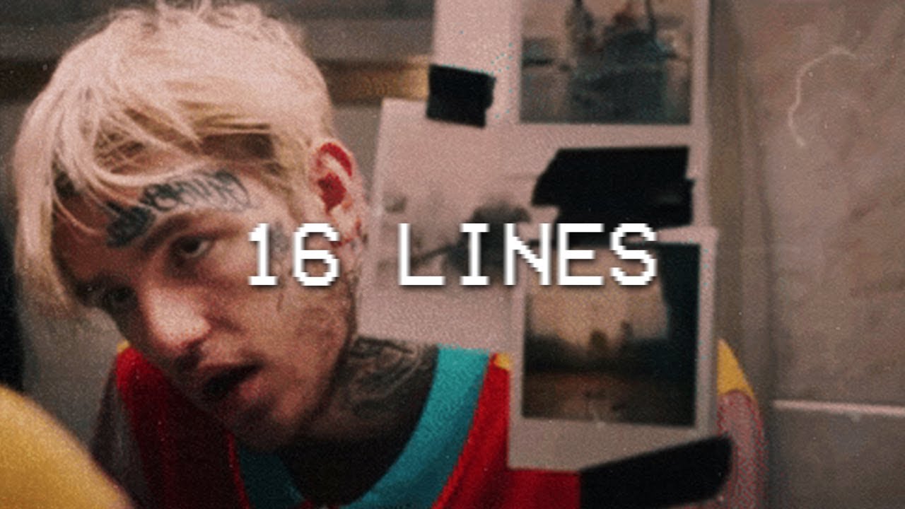 Lil Peep - 16 Lines (Come Over When You're Sober, Pt. 2) Free Type Beat 2018