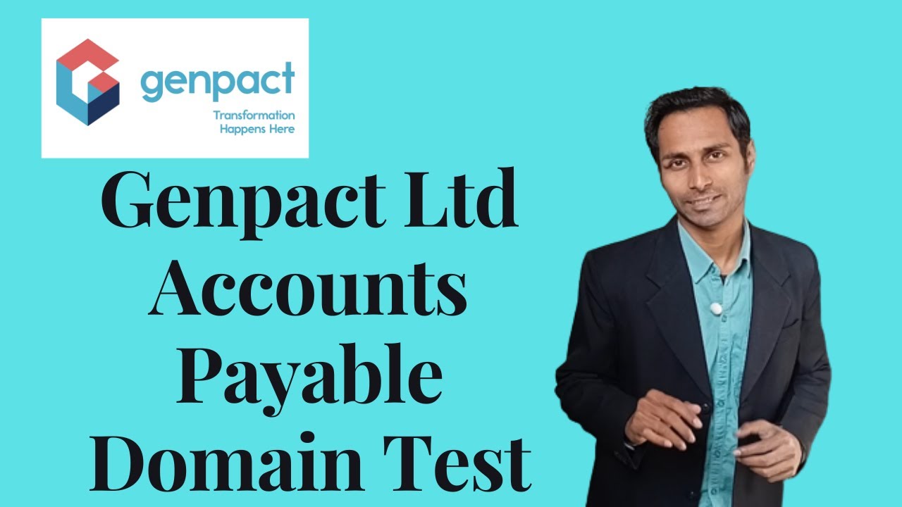 Genpact Account Payable Domain Test #interview