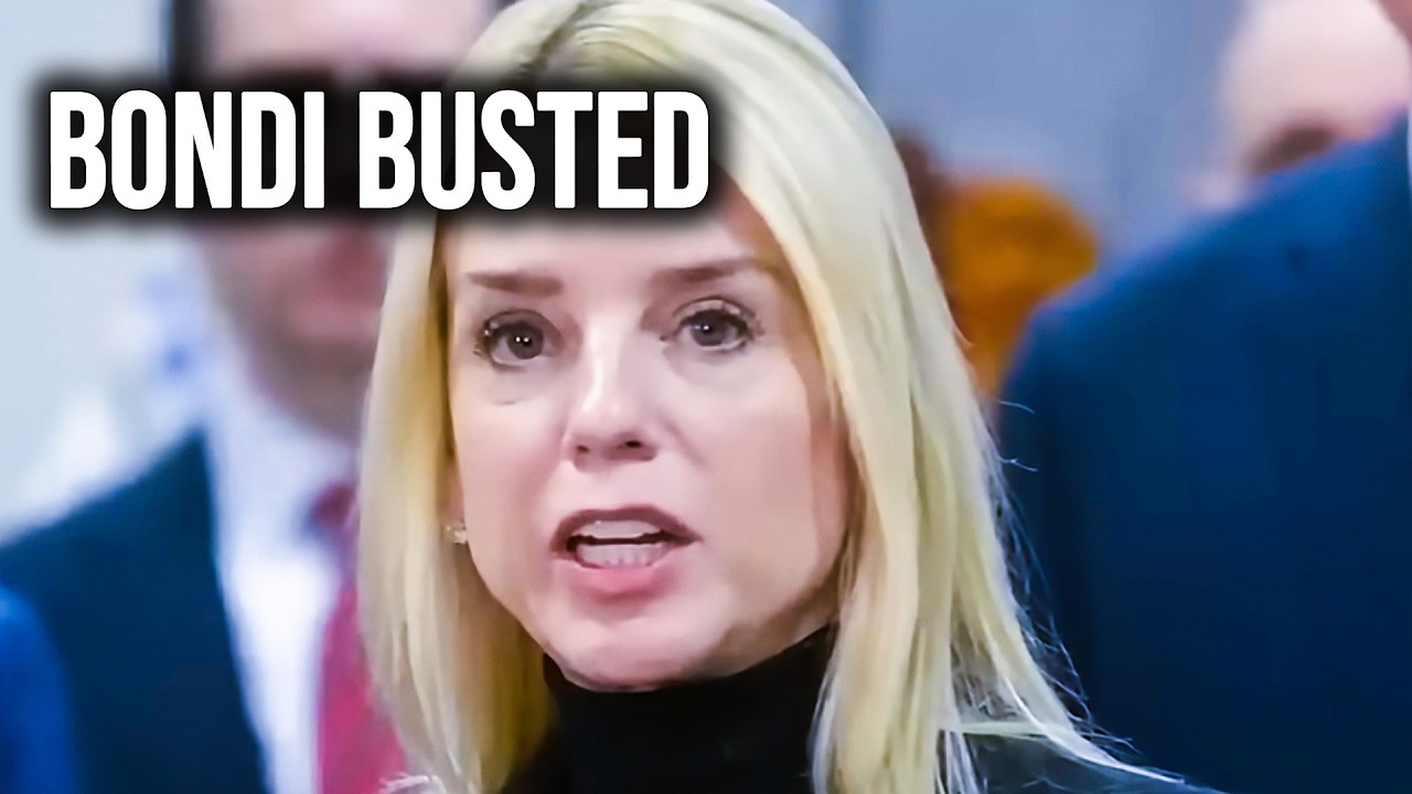 Pam Bondi SINKS Over Damning DOJ Hire As Video Evidence Revealed At Hearing