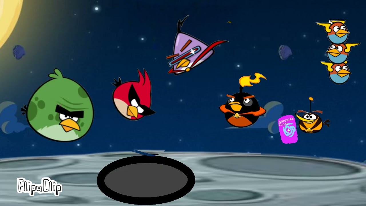 Angry birds space ice bird Saved
