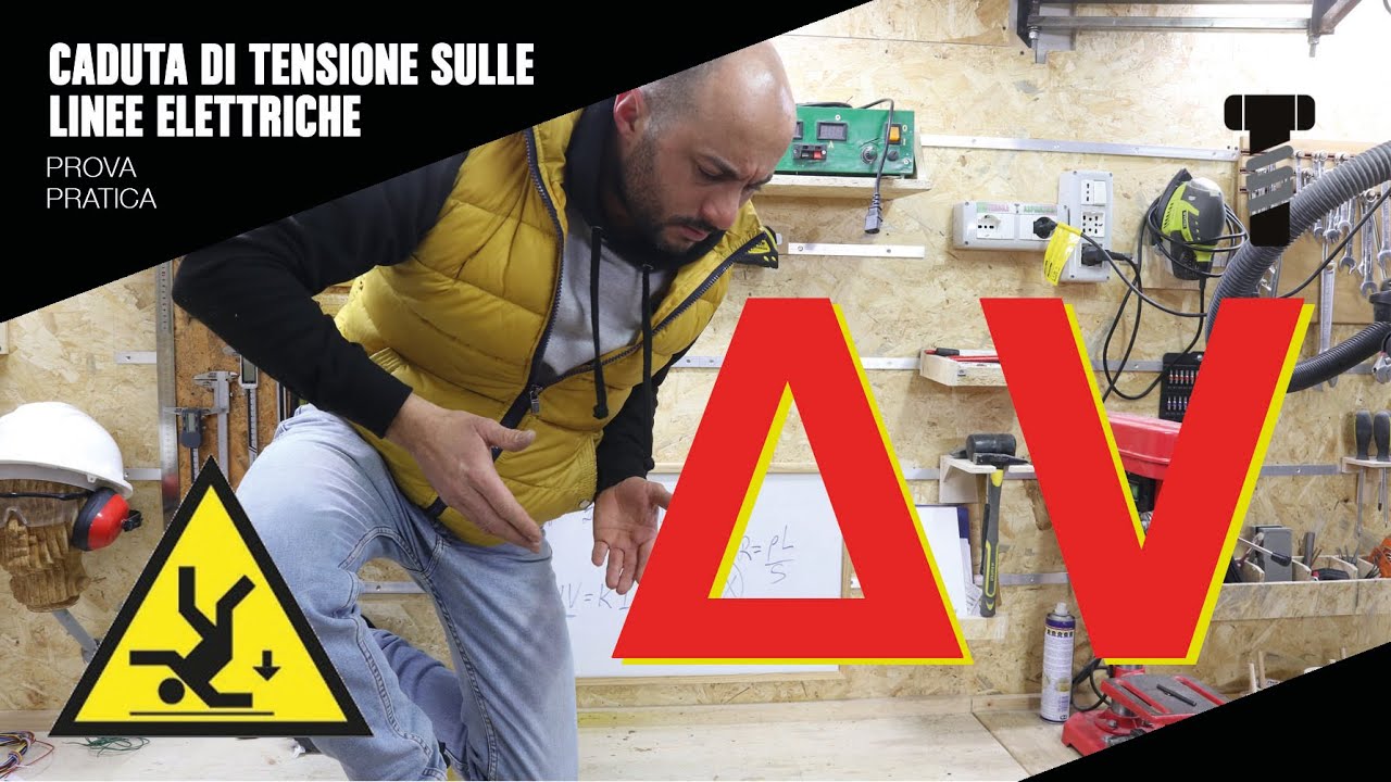 Caduta di tensione sui nostri impianti elettrici - dimensionamento cavi