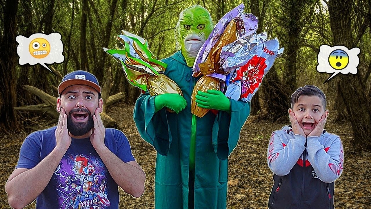 IL MOSTRO VERDE HA NASCOSTO LE NOSTRE UOVA DI PASQUA!