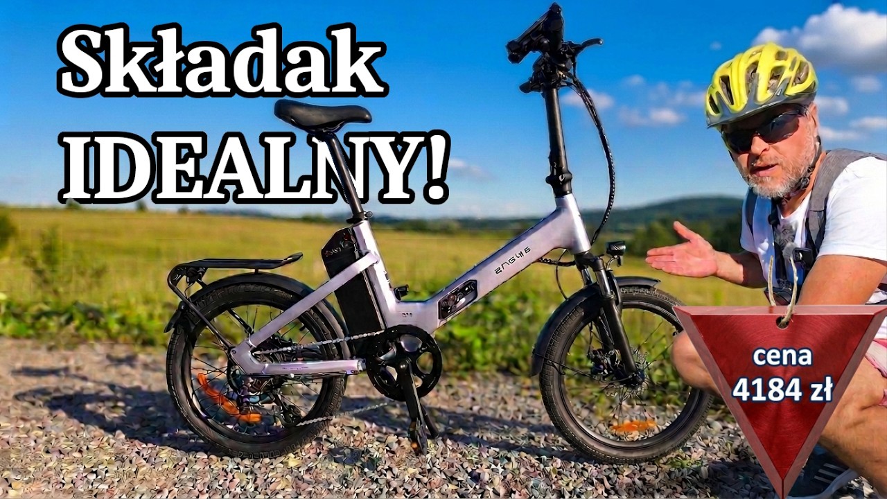 Składak idealny! ENGWE O20 BOOST - Nowy Hit na wakacje za 1/3 ceny ISY !!!