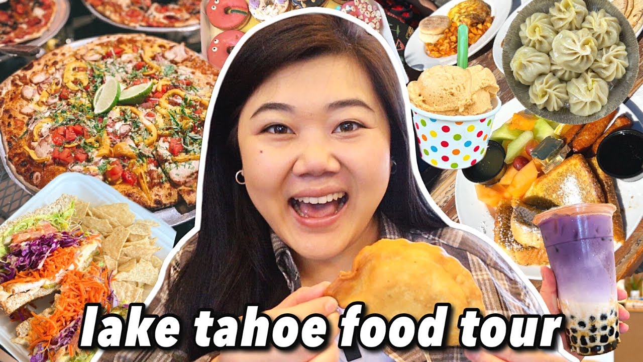 What to Eat in LAKE TAHOE! South Lake Tahoe Food Tour