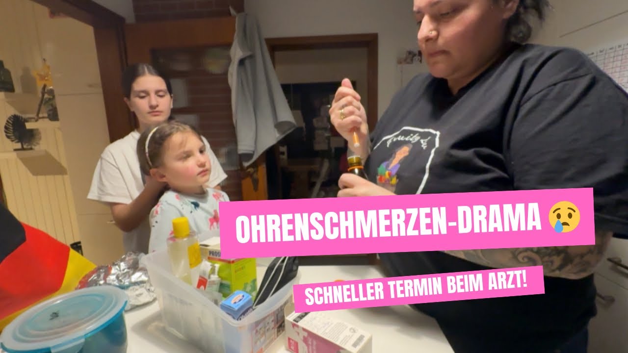 Ohrenschmerzen über Nacht bei Elizan | Unser Arztbesuch mit Elizan! | Sauerteig Brot backen | Vlog