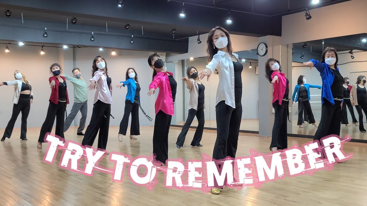 TRY TO REMEMBER l Beginner Waltz Line Dance l 트라이 투 리멤버 라인댄스 l Linedance l 라인댄스퀸