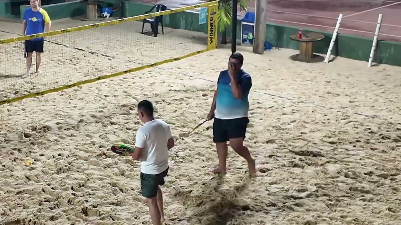 O primeiro jogo completo do Bucho no Ranking WTC 🎾🔥- Beach Tênis