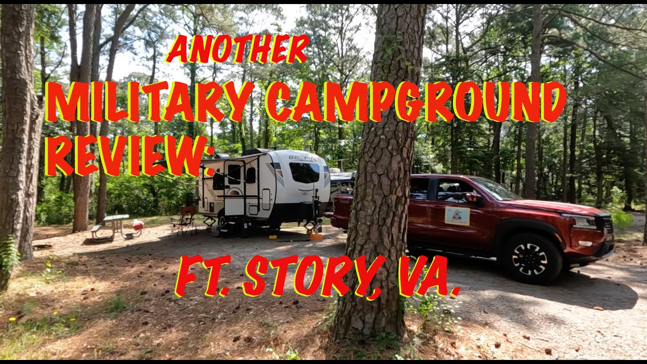 Military Campground Review - Fort Story, VA