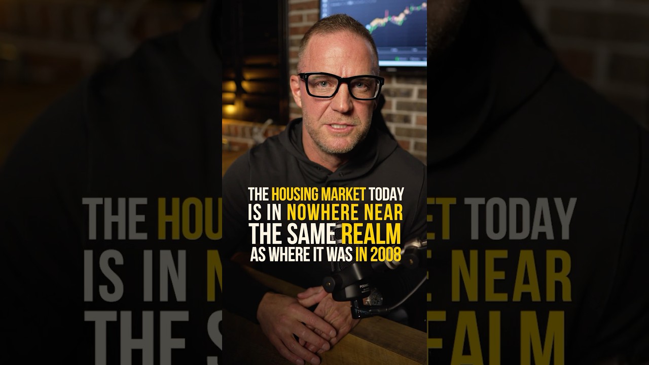A housing crash is inevitable?  2025 is not 2008 and data to prove it.